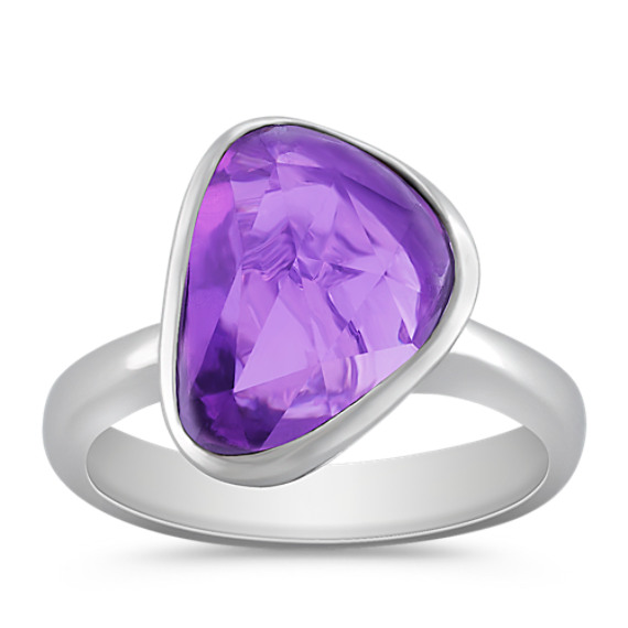 Freeform Lavender Sapphire Ring Freeform Lavender Sapphire Ring