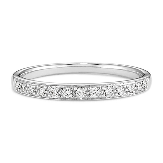 Pavé-Set Classic Diamond Wedding Band Pavé-Set Classic Diamond Wedding Band