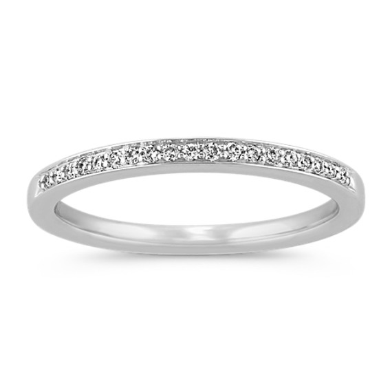 Pavé Set Diamond Wedding Band Pavé Set Diamond Wedding Band