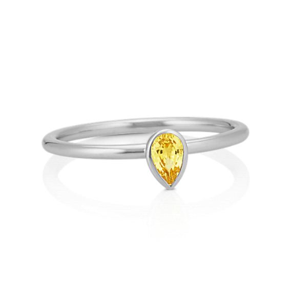 pear shaped stackable rings