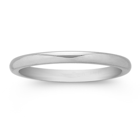 Platinum Comfort Fit Wedding Band (2mm) Platinum Comfort Fit Wedding Band (2mm)