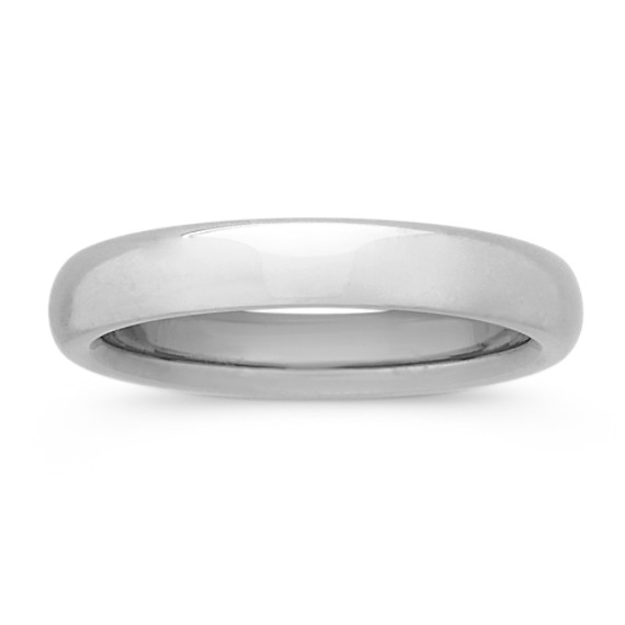 Platinum Comfort Fit Wedding Band (4mm) Platinum Comfort Fit Wedding Band (4mm)