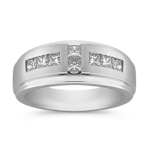 Princess Cut Diamond Wedding Band Princess Cut Diamond Wedding Band