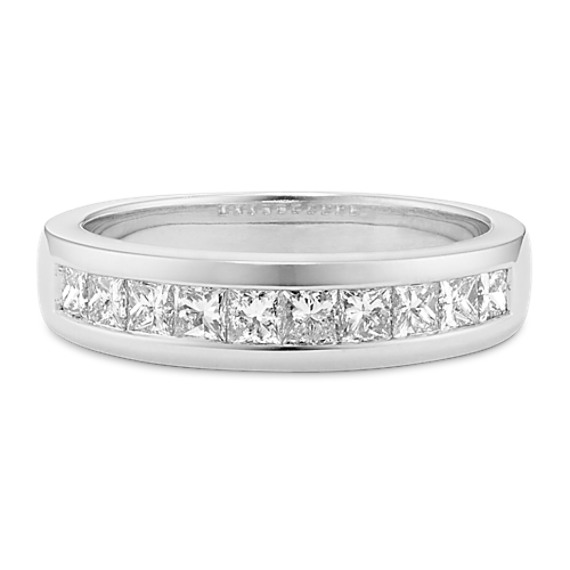 Princess Cut Diamond Wedding Band Princess Cut Diamond Wedding Band
