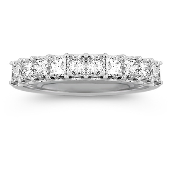 Princess Cut Diamond Wedding Band Princess Cut Diamond Wedding Band