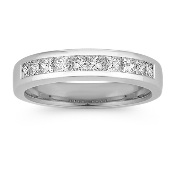 Princess Cut Diamond Wedding Band Princess Cut Diamond Wedding Band