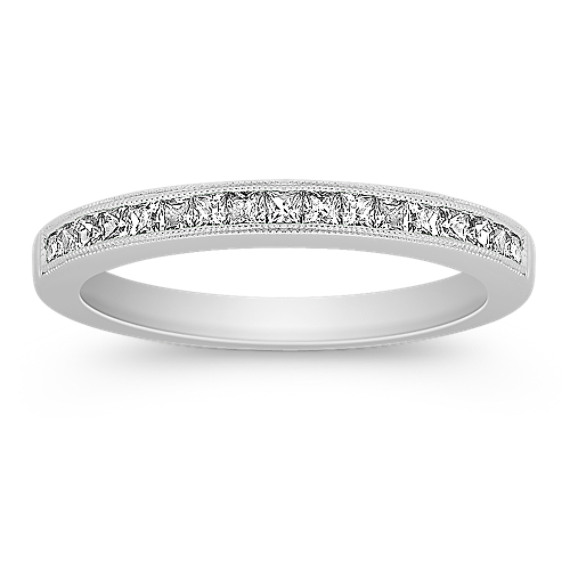 Princess Cut Diamond Wedding Band Princess Cut Diamond Wedding Band