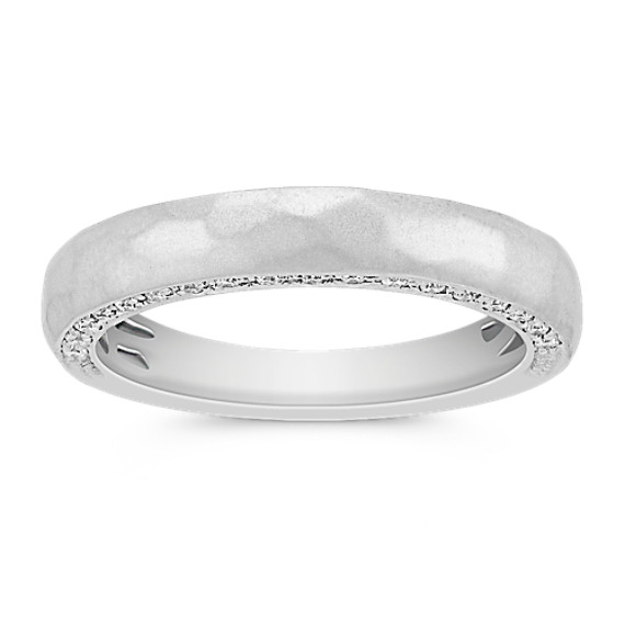 Round Diamond Wedding Band for Her Round Diamond Wedding Band for Her