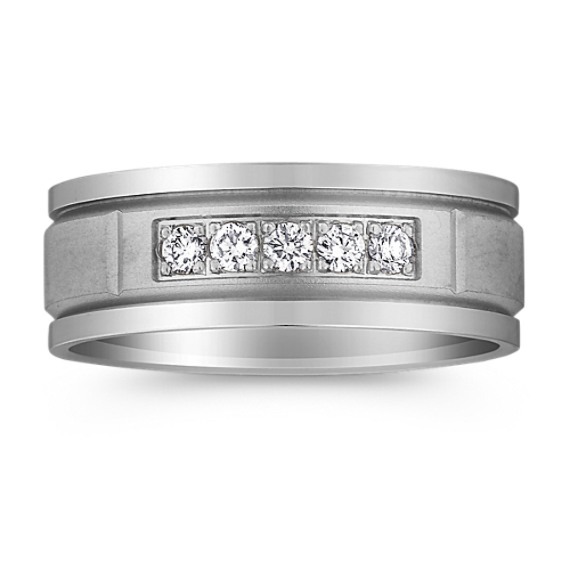 Round Diamond Wedding Band Round Diamond Wedding Band