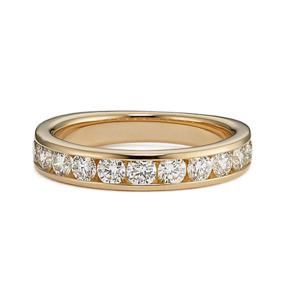 Round Diamond Wedding Band Round Diamond Wedding Band