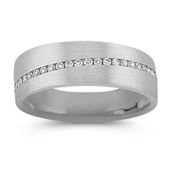 Round Diamond Wedding Band (7mm) Round Diamond Wedding Band (7mm)