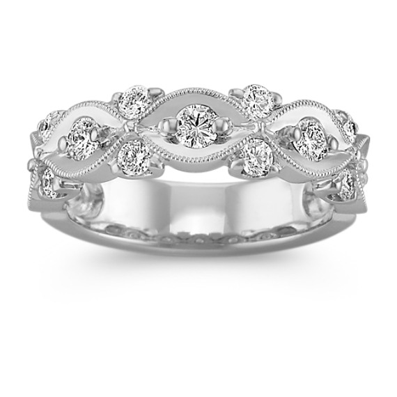 Round Diamond Wedding Band Round Diamond Wedding Band
