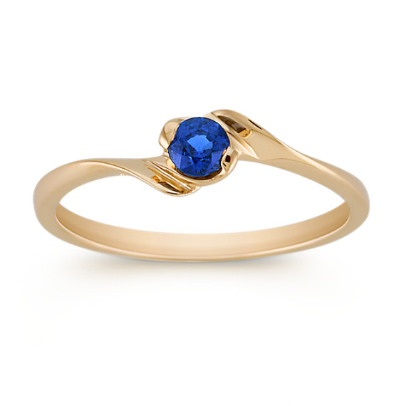 Round Sapphire Ring Round Sapphire Ring