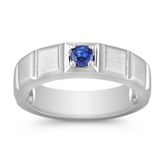 Round Sapphire Ring Round Sapphire Ring