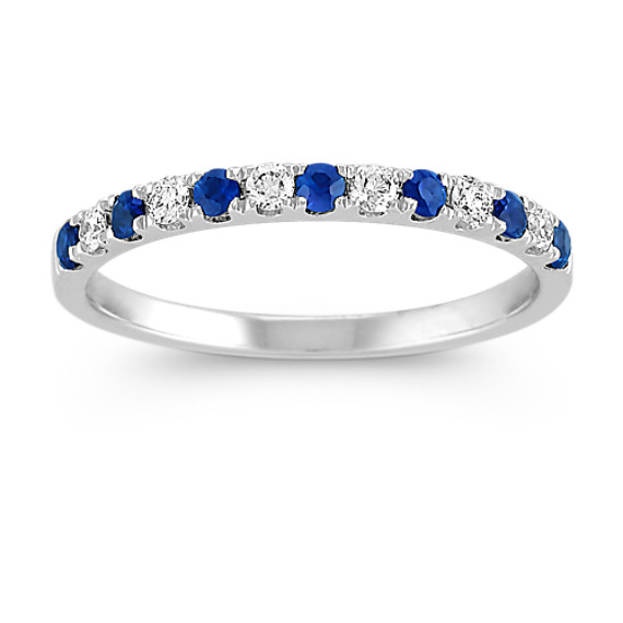 womens sapphire wedding band