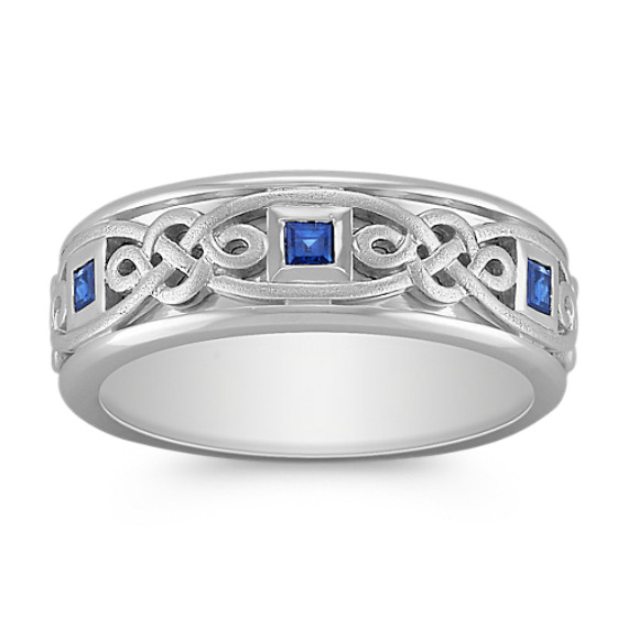 Square Cut Sapphire Ring Square Cut Sapphire Ring