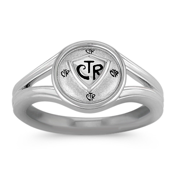 Sterling Silver CTR Ring Sterling Silver CTR Ring