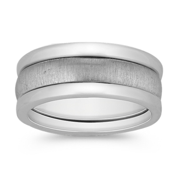 Sterling Silver Three-Ring Set Sterling Silver Three-Ring Set