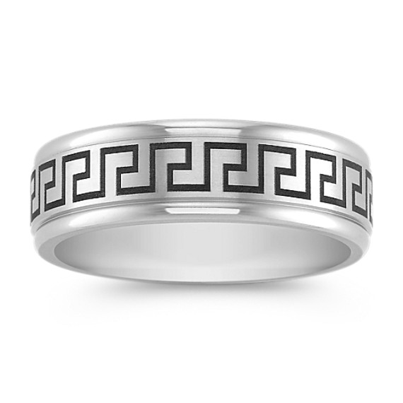 Titanium Comfort Fit Ring (7mm) Titanium Comfort Fit Ring (7mm)