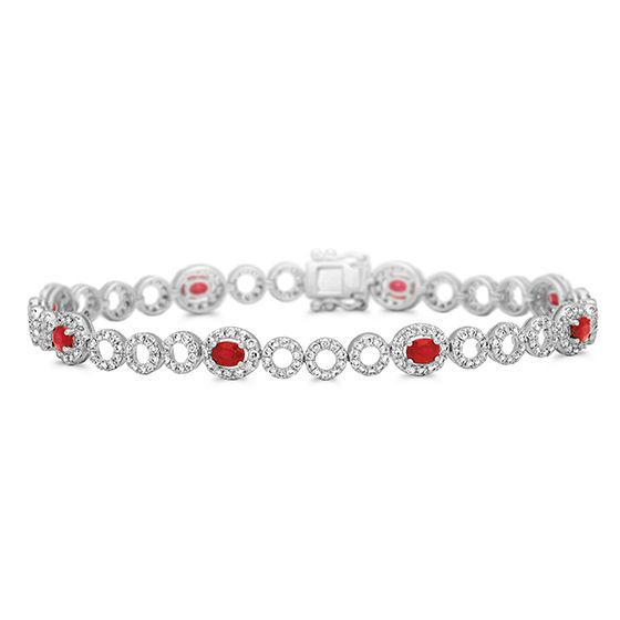 Ruby Bracelets