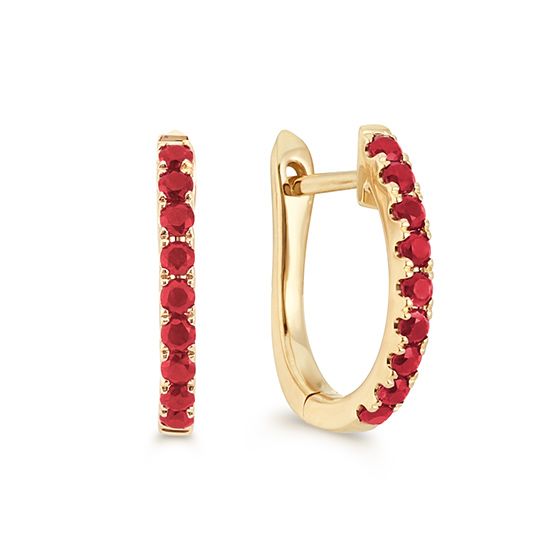 Ruby Earrings