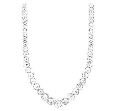 Pearl Necklace Coloring Page