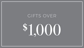 Gifts Over $1000