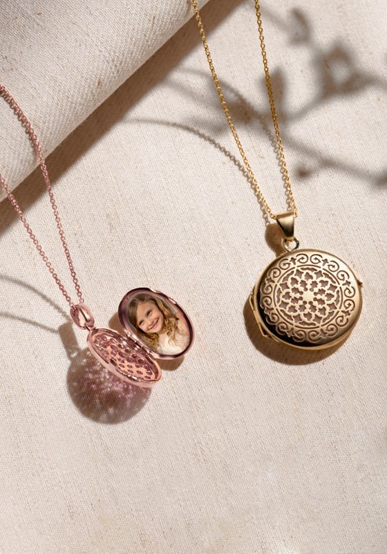 A pair of lockets