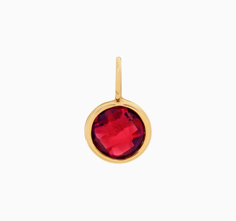 A birthstone charm
