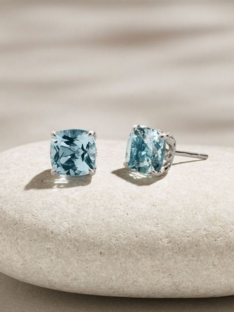 A pair of gemstone fashion earrings