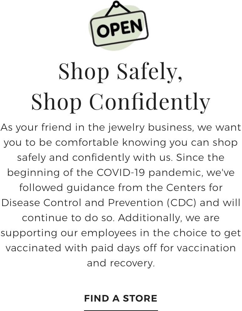 Mobile Image for Shop Safely & Confidently at Shane Co.