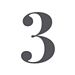 An image of the number 3
