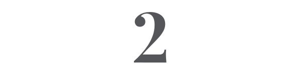 An image of the number 2