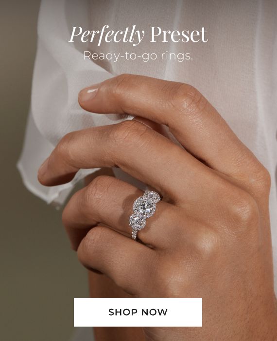Perfectly Preset Ready to Go Engagement Rings