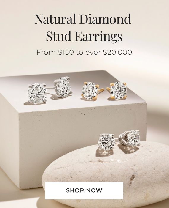 Shop Diamond Stud Earrings