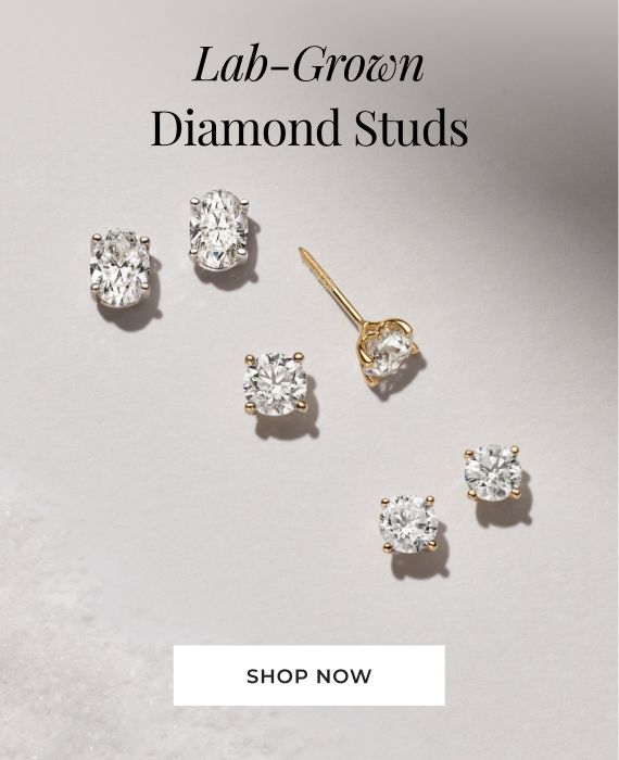 Shop Lab-Grown Diamond Stud Earrings