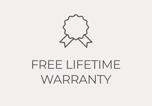Free Lifetime Warranty