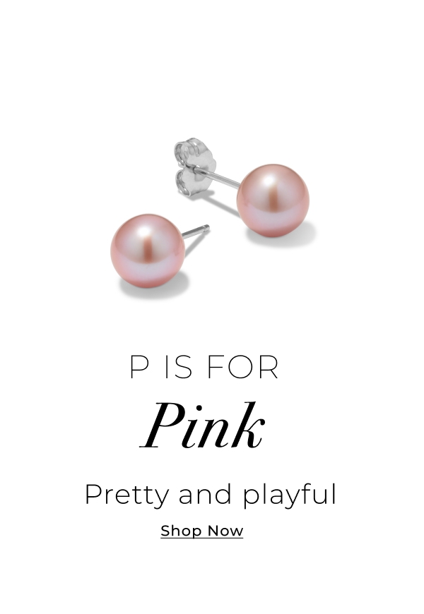 P is for Pink - Pretty and playful - Shop Now >