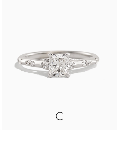 C. Remi Diamond Engagement Ring
