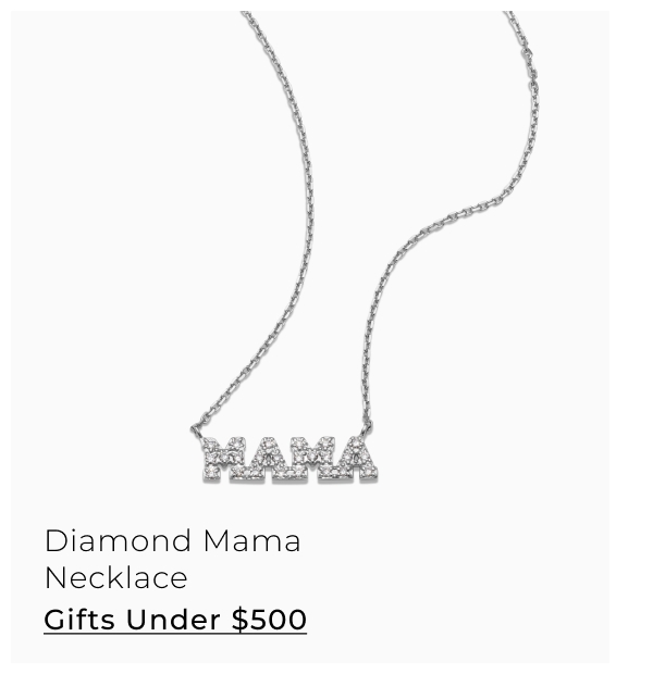 Diamond Mama Necklace - Gifts Under $500 >