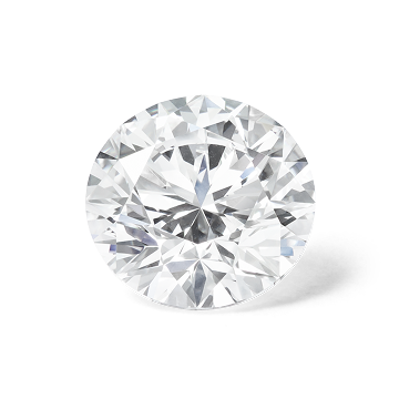 A loose round diamond