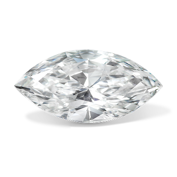 A loose marquise diamond