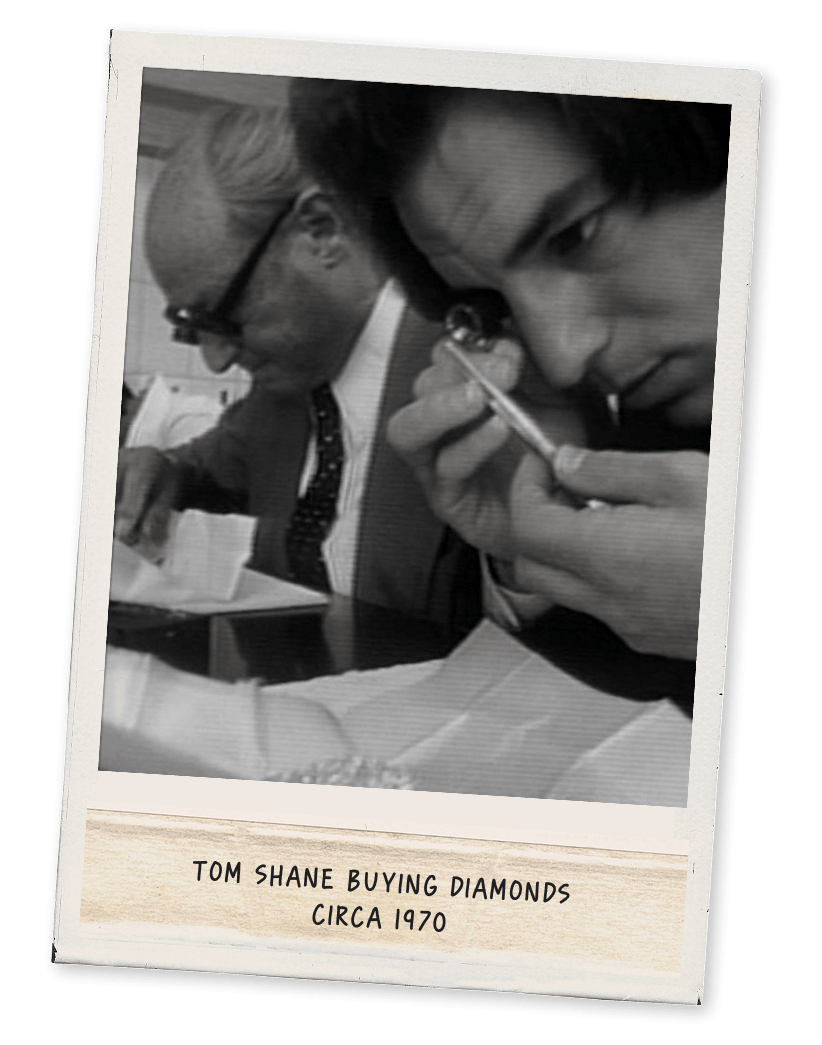 Tom Shane buying diamonds