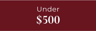 A price banner that says under $500