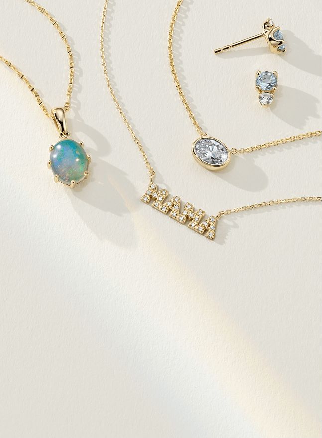 A collection of Mother's Day fashion jewelry