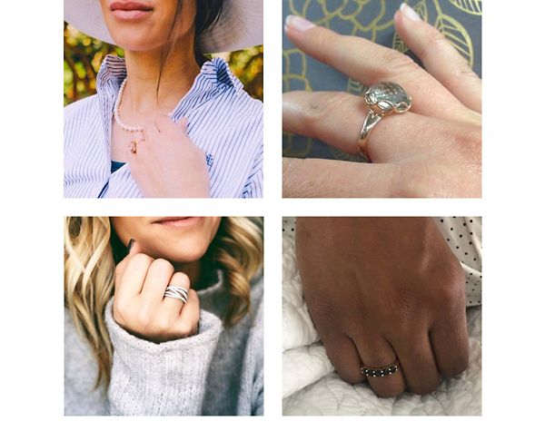 Mobile image of various user generated content images