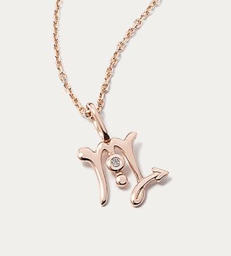 A Scorpio Sign Diamond Pendant