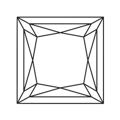 Princess Cut Diamond Image