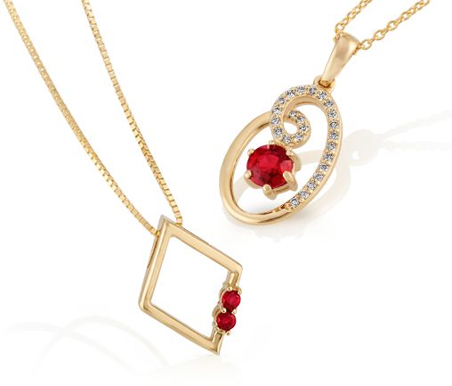 Ruby jewelry