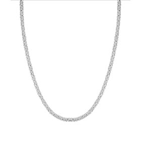 A men's silver chain